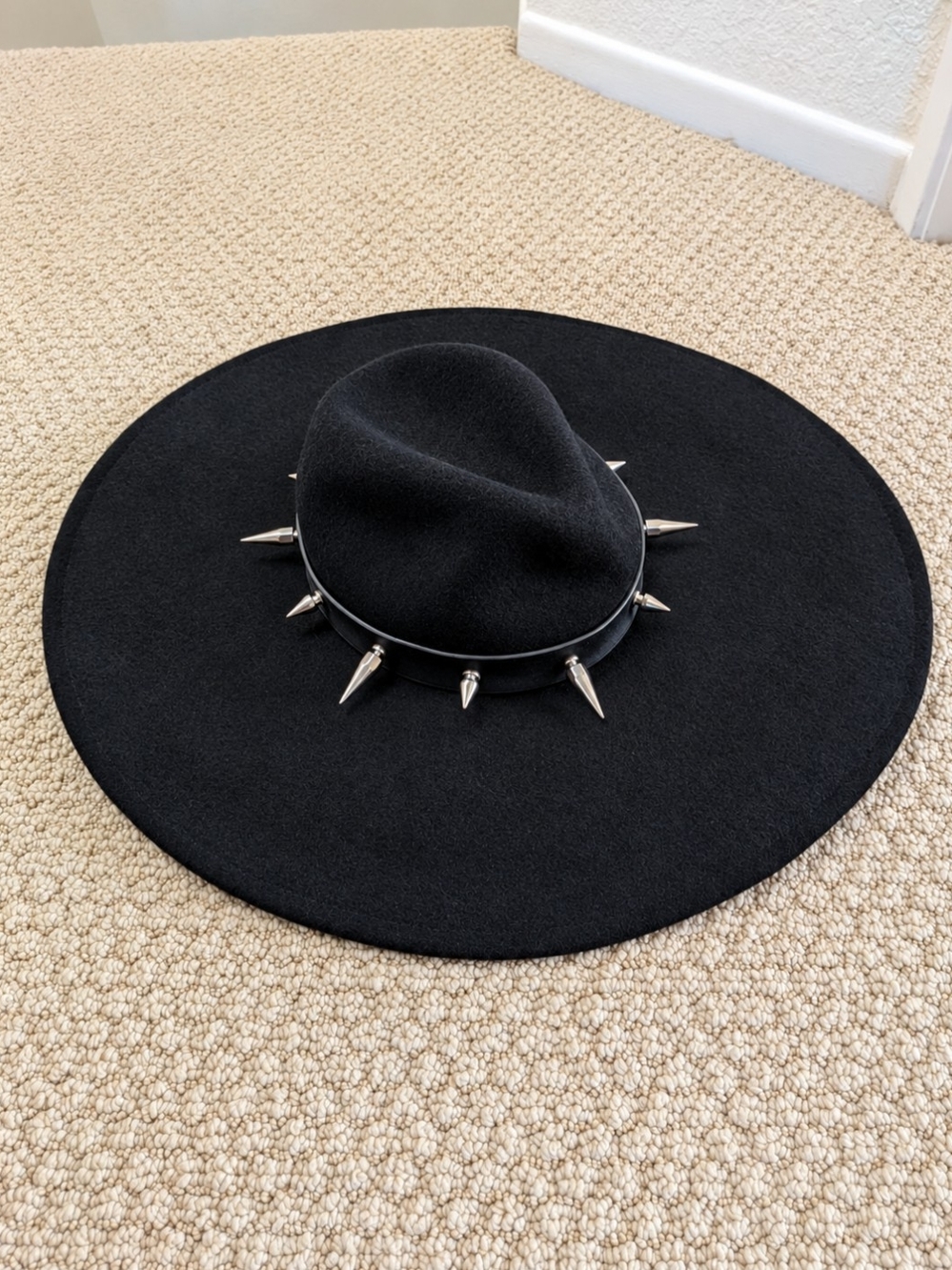 Killstar Nightshade Brim Hat 100% Wool